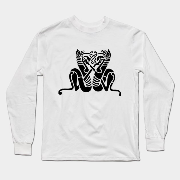 Celtic Cats Long Sleeve T-Shirt by imphavok